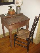 Early Slant Top Desk
