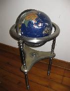Precious & Semi Precious Inlaid World Globe