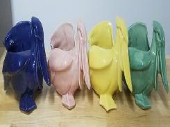 McCoy Pottery Pelican Planters