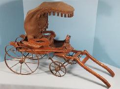 Victorian Goat Drawn Childs' Surrey 