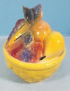 Shawnee Covered Fruit Basket Bowl 