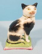 English Staffordshire Sitting Cat