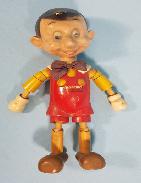 Pinocchio Jointed Composition Doll 