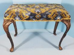 Ornate Iron Vanity Benches 