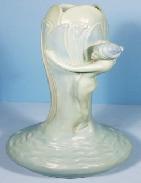 Van Briggle Tall Figural Vase 