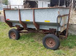 Galvanized Flare Box Wagon