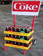   Coke Bottle Advertisement Store Display