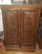 Ornate Chinese Tea Cabinet 