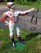 Yard Jockey Concrete Yard Statue