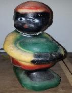 Chalkware Boy with Watermelon