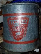 Fall City Anglers Choice Galvanized Minnow Bucket