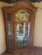 Ridgeway Oak Corner Grandfather's Clock 