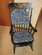 Hitchcock Style Stenciled Rocker