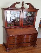 Mahogany Drop Front Secretary 