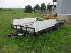  Longhorn 20' Tandem Axle Equipment Trailer