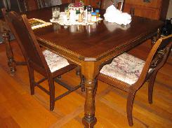 Rockford Walnut Dining Room Set 