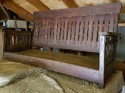 Arts & Crafts Oak Porch Swing 