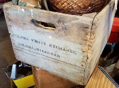 Coloma Exchange Wood Crate