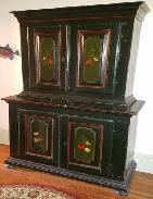 1830's Decorated Cupboard 