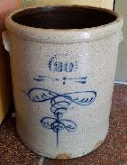 Macomb 20 Gallon Bee Scroll Crock 
