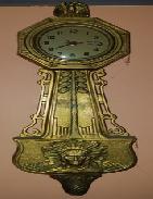 Indian Chief Metal Wall Clock
