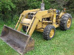                        Ford 345C Industrial FWA Tractor
