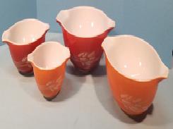 Pyrex Wheat Nesting Bowl Set 
