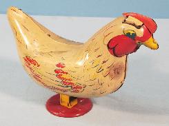 Wyandotte Tin Litho Laying Hen 