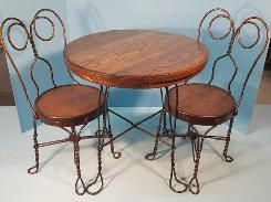 Child's Ice Cream Table & Chair Set 