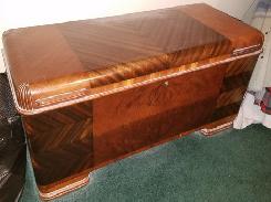 Lane Art Deco Inlaid Cedar Chest