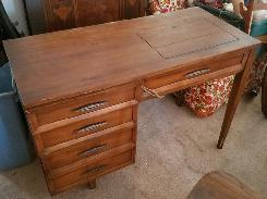 Walnut Duncan Fyfe Sewing Cabinet