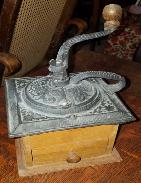 Ornate Cast Laptop Coffee Mills 