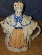 Mother Hubbard Covered Tea Pot 