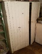Wainscot 2 Door Painted Cupboard
