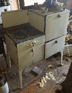 White Porcelain Cook Stove