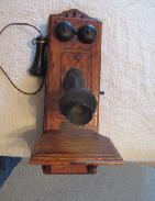 Kellogg Oak Wall Phone