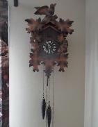 German Two Weight Cuckoo Clock 