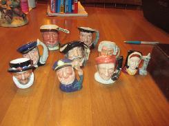 Royal Doulton Mini Toby Pitchers 