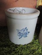 Western Maple Leaf 2 Gallon Crock 