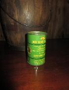 John Deere Tin Litho Oil Barrel Bank 