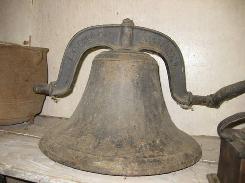 CS Bell Co. No. 2 Cast Iron Dinner Bell