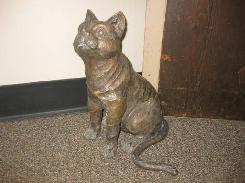 Cast Iron Cat Door Stop