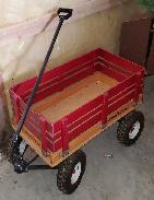 F&F Wooden Stakeside Wagon 