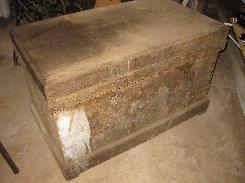 Early Primitive Pine Carpenter's Chest