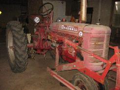              Farmall Super C Tractor 