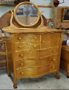 Birds Eye Maple High Boy 