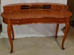 French Birds Eye Maple Fancy Ladies Desk 