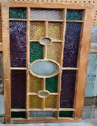 Multi Pane Stain Glass Window 