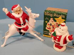 King Santa Holiday Light