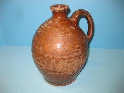  Galena Redware Ovid Jug